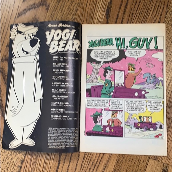 Yogi Bear (Harvey Classics) 1992, Vol 2 Comic - Picture 3 of 5